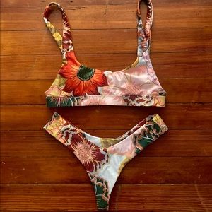 Stone fox swim bikini